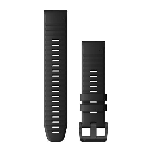 Garmin QuickFit 20 mm urrem i sort silikone med spænde i sort rustfrit stål