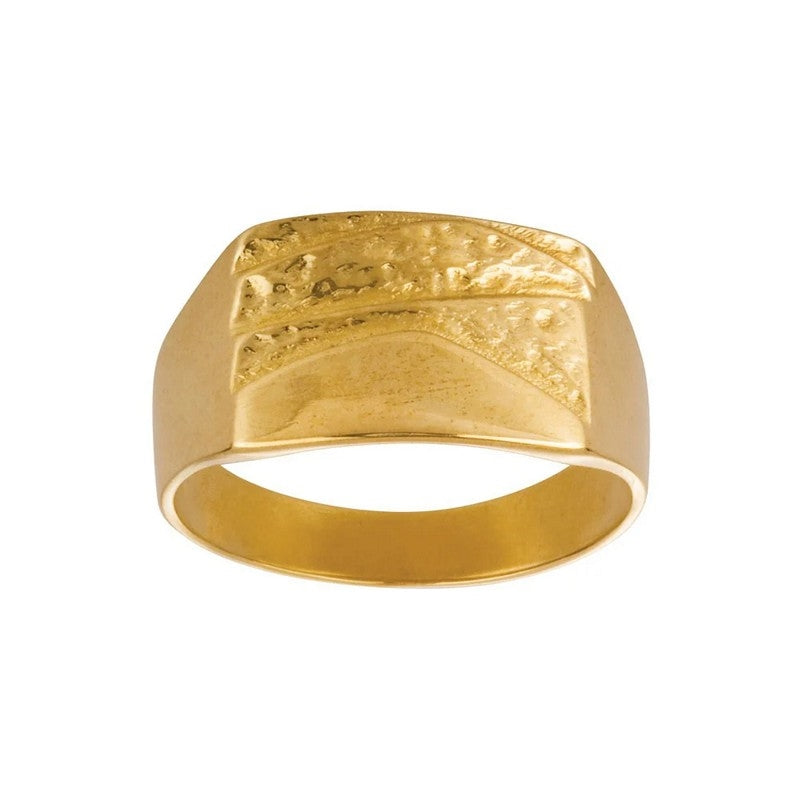 Signetring 8 eller 14 kt guld fra Son of Noa er en maskulin ring