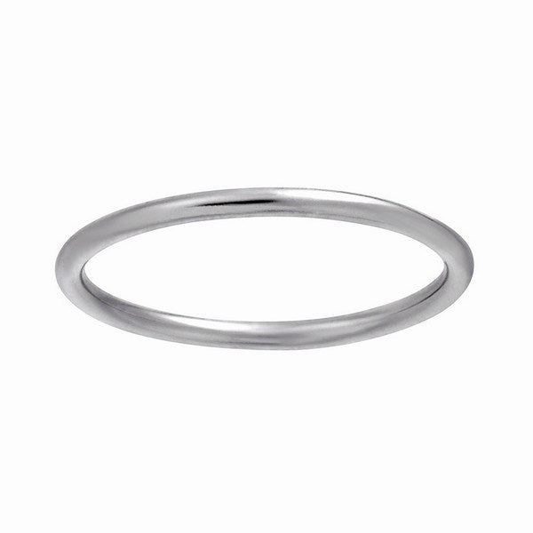 Nordahl Andersen Match Me UP52 ring i blank sølv – klassisk og enkel fingerring i tidløst design