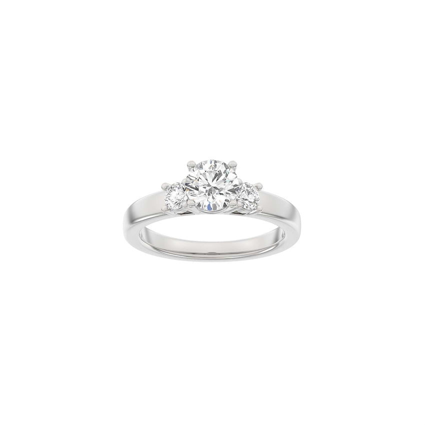 Siersbøl LUXURY ring i 14 kt. hvidguld med 1,33ct lab-grown diamanter – klassisk og tidløs