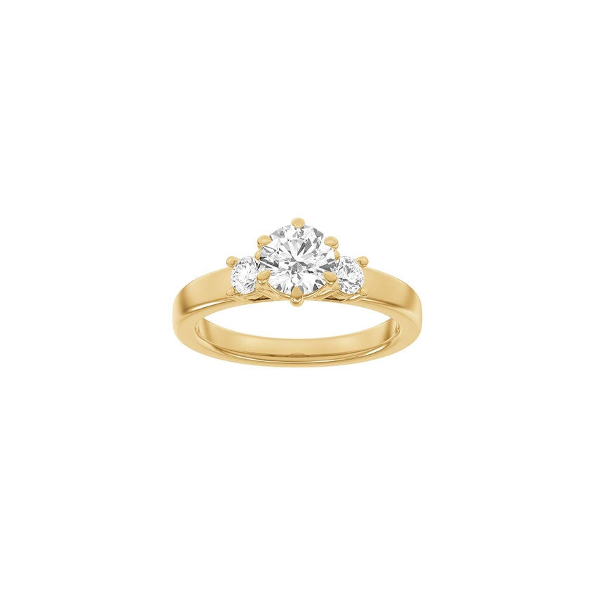 Siersbøl LUXURY ring i 14 kt. rødguld med 1,33 ct lab-grown diamanter i TW/VS2 kvalitet