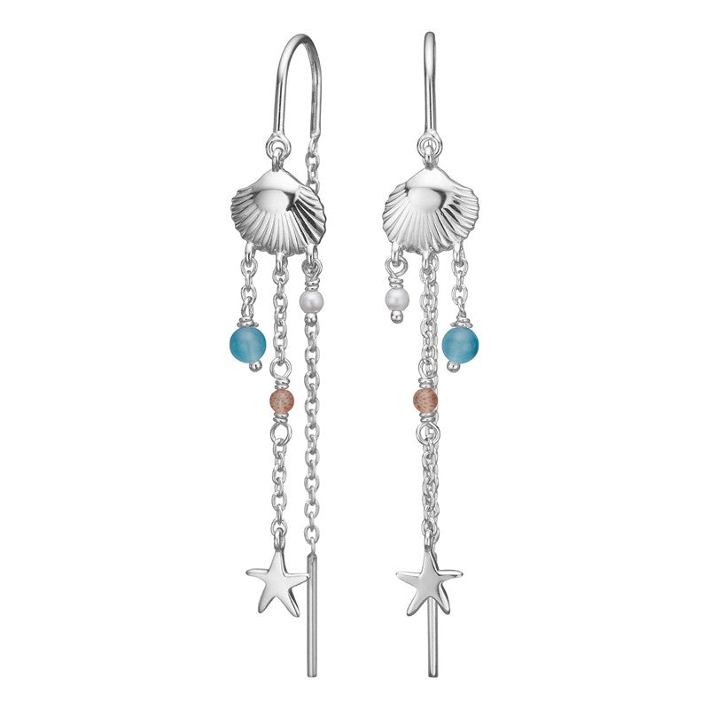 Nordahl Jewellery Ørehængere i sølv SEASIDE52