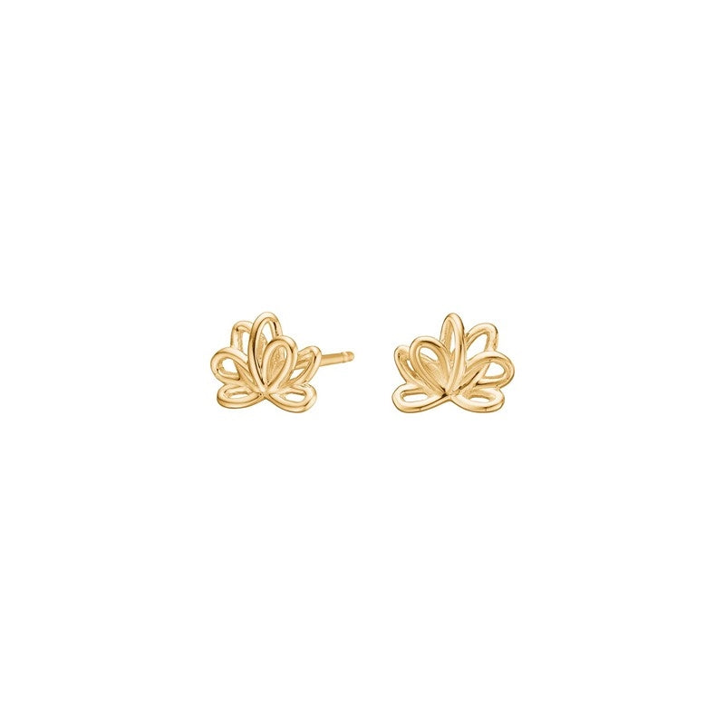 Nordahl Jewellery Øreringe i forgyldt sølv 2 BLOSSOM52
