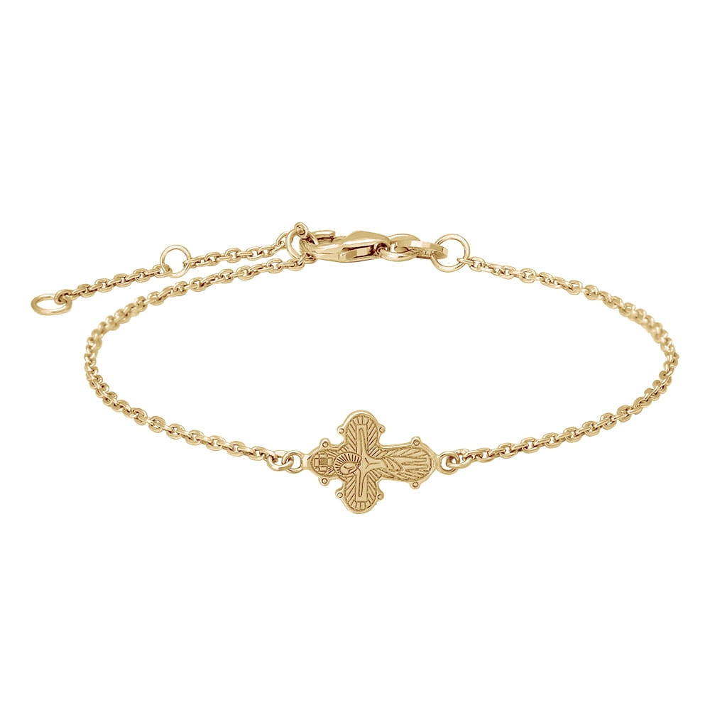 Siersbøl Dagmarkors armbånd i 9 karat guld med klassisk dansk design