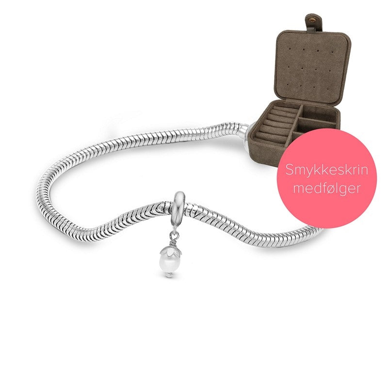 Christina Embrace charms armbånd med charm i sølv