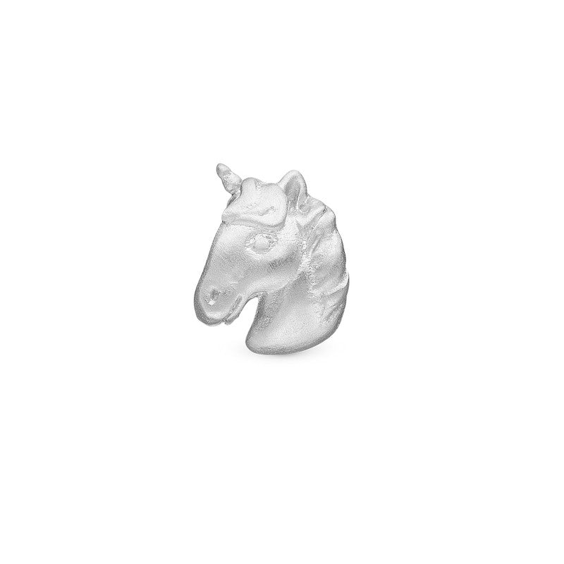 Christina Unicorn charm i sølv til læderarmbånd