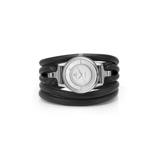 Christina Collect - Classic ur i stål & læderarmbånd