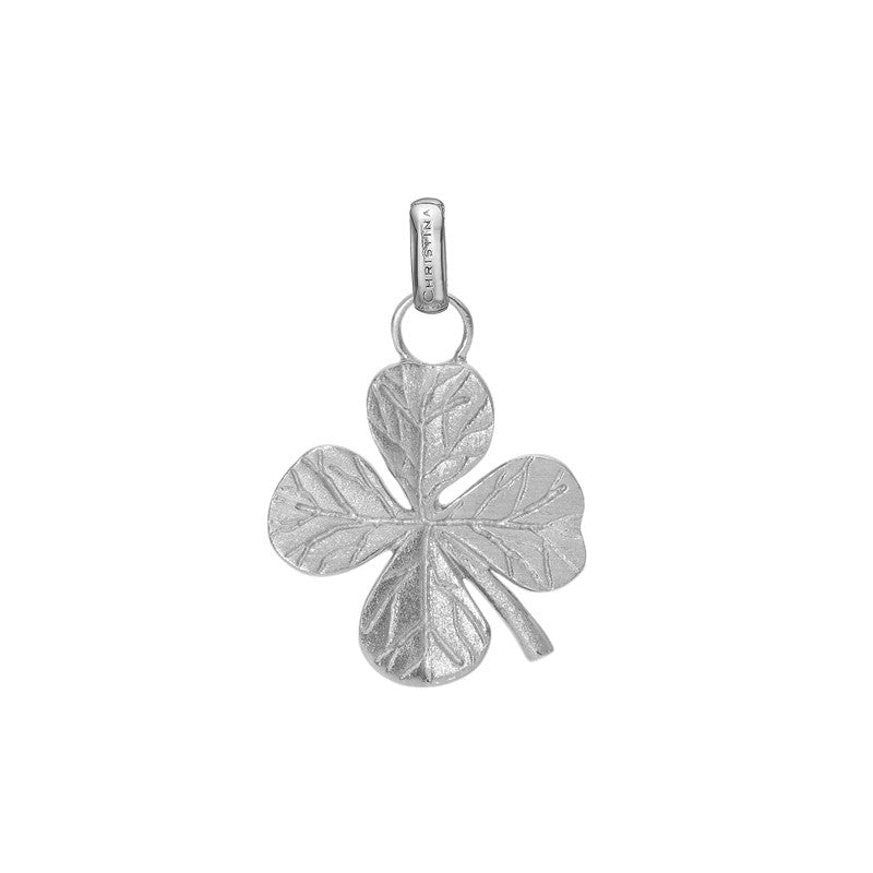 Christina Big Four Leaf Clover vedhæng i sølv