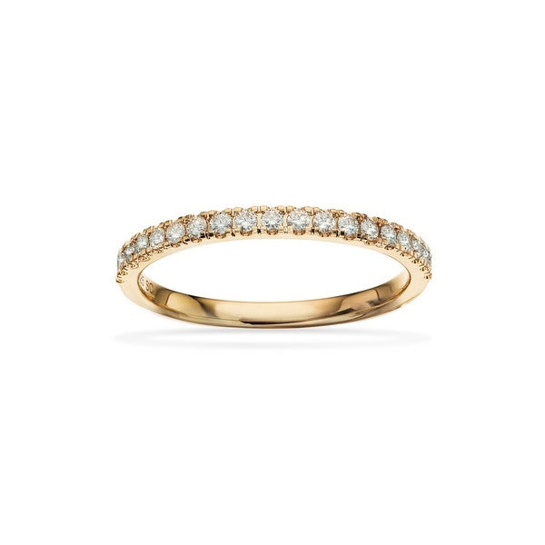 Scrouples Dazzling ring i 14 karat guld med brillantsleben diamanter på i alt 0,24 ct