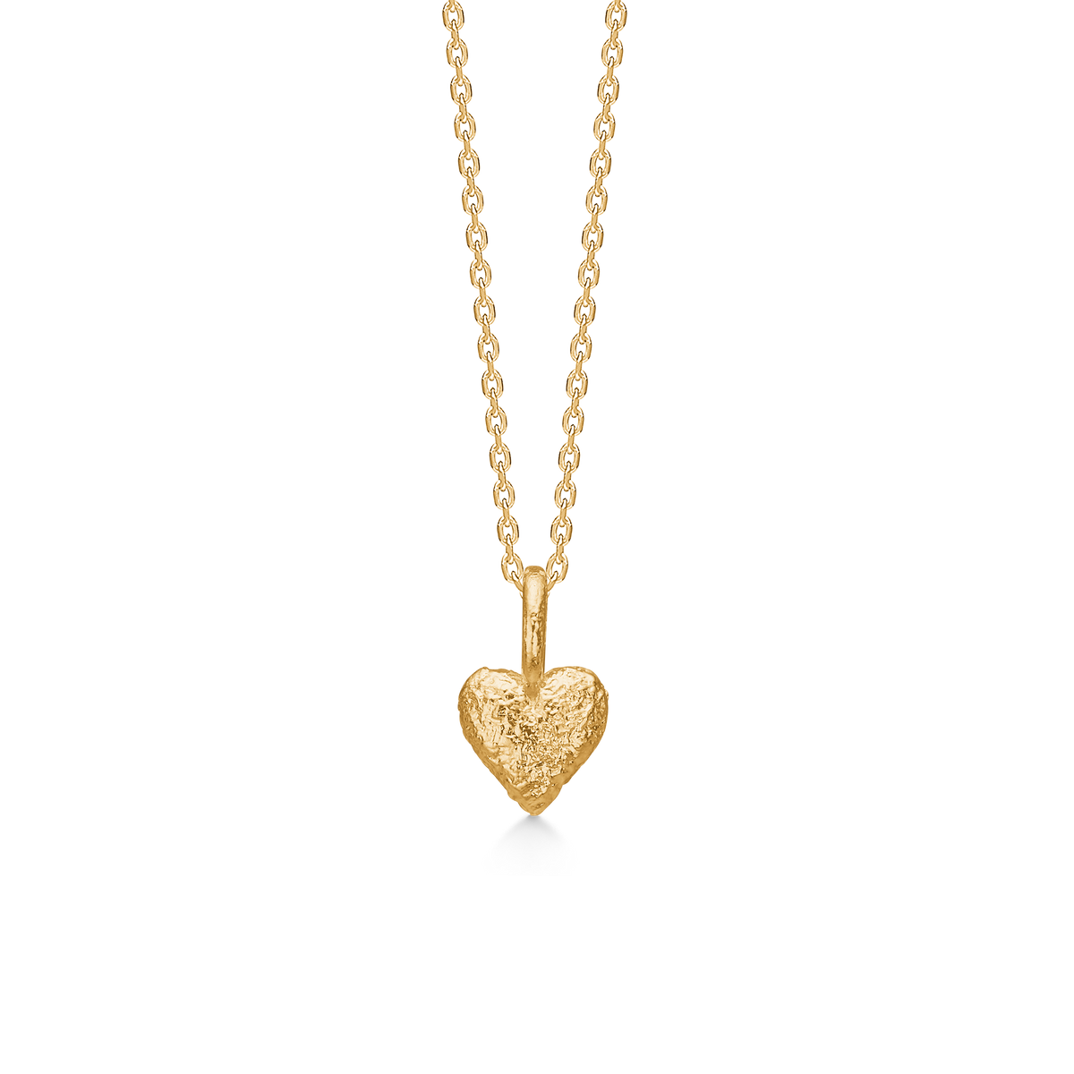 Amour Heart halskæde i forgyldt sølv, Studio Z