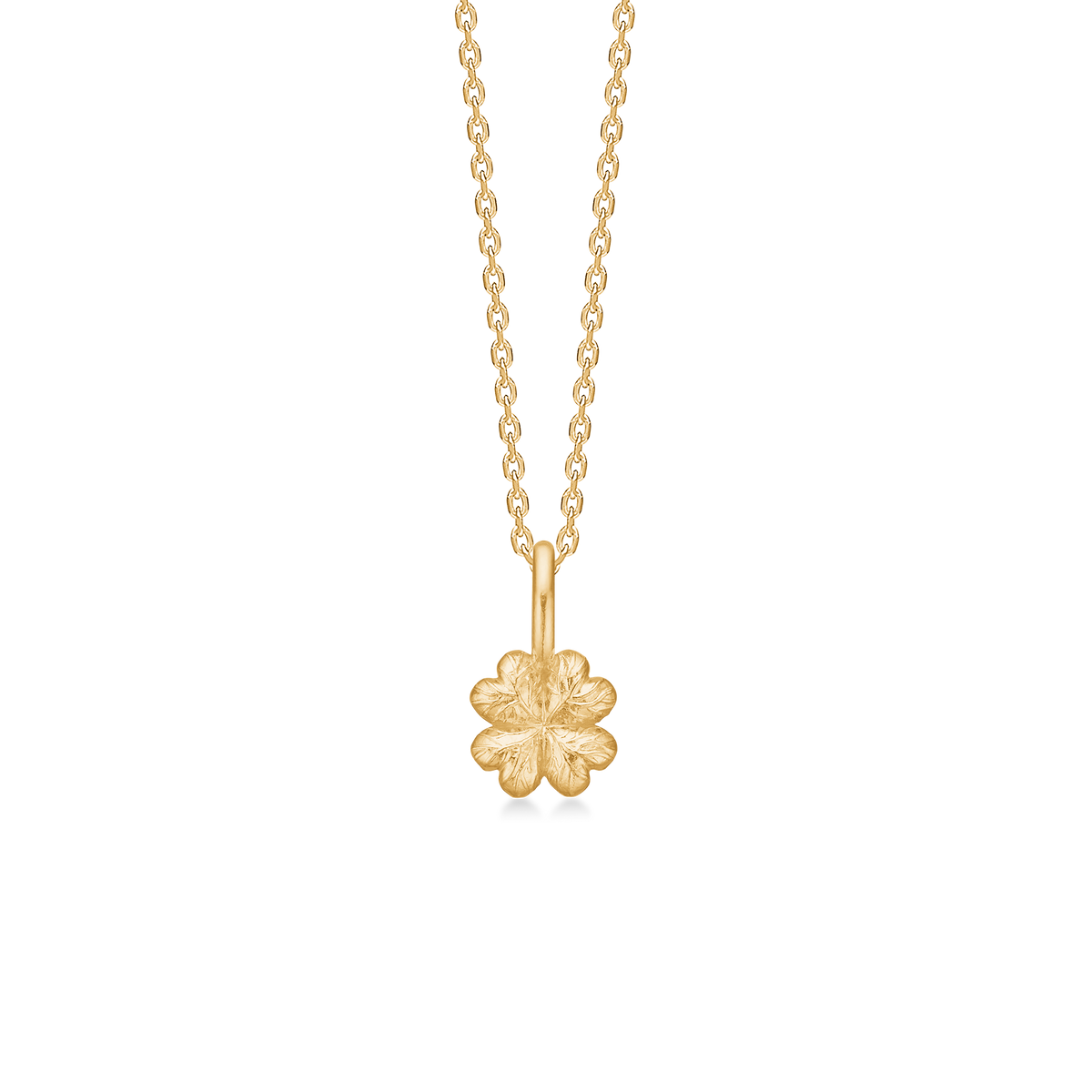 Serene Clover halskæde i forgyldt sølv, Studio Z