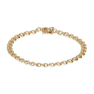 BNH Bismark armbånd i 8 karat guld med klassisk, tæt kædedesign