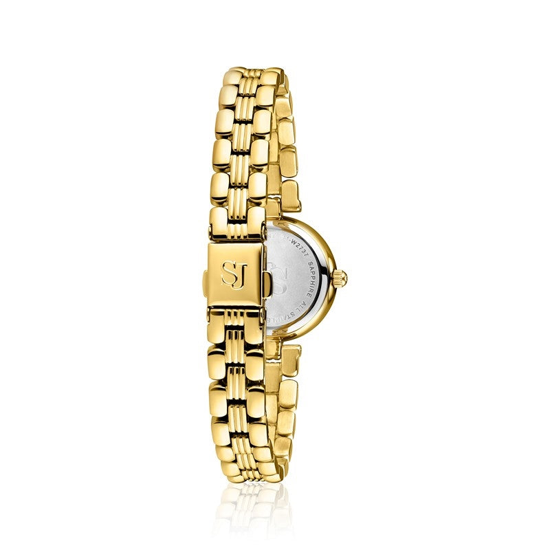 Sif Jakobs Jewellery Isabella dameur i 18 kt. forgyldt rustfrit stål – set fra siden