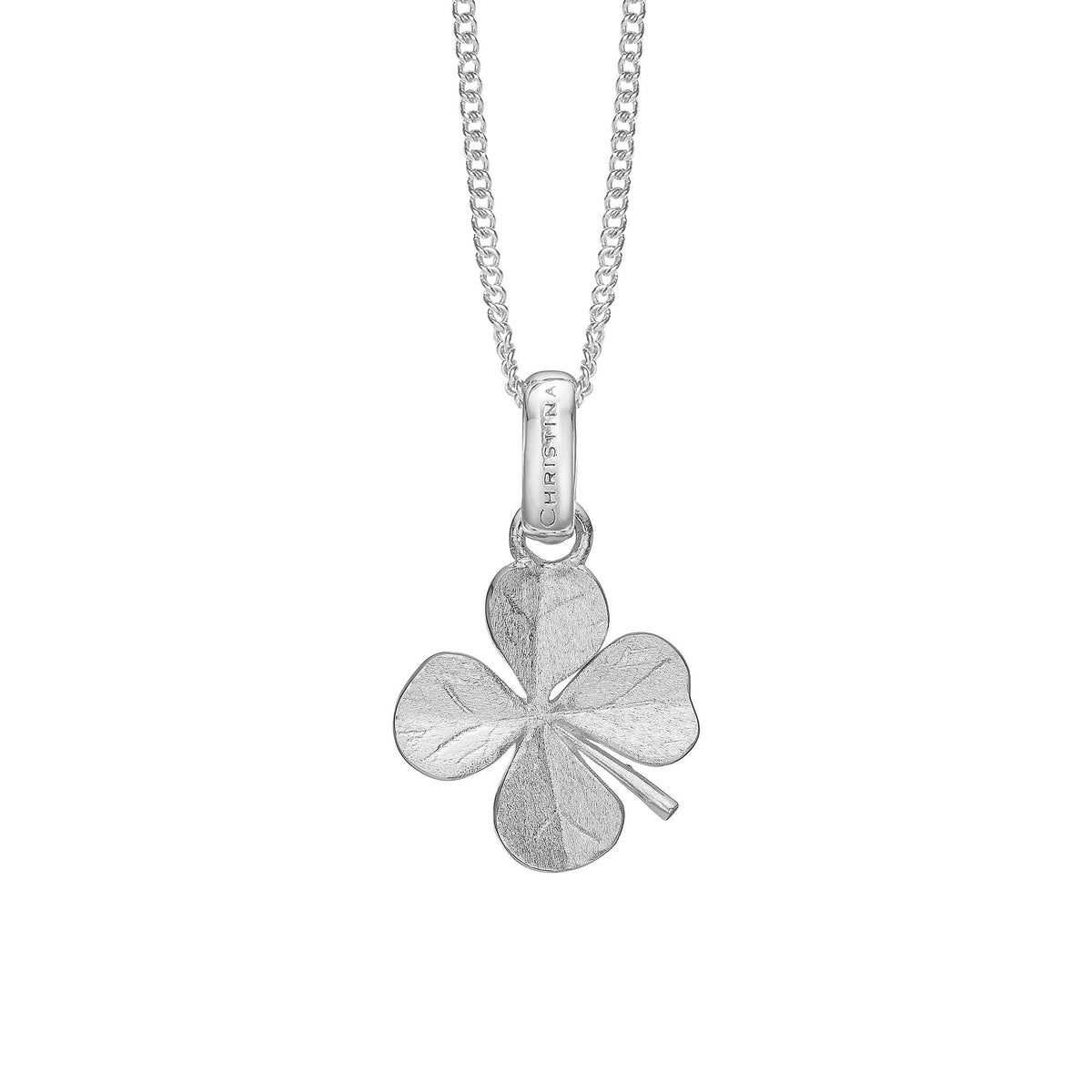 Christina Four Leaf Clover vedhæng i sølv