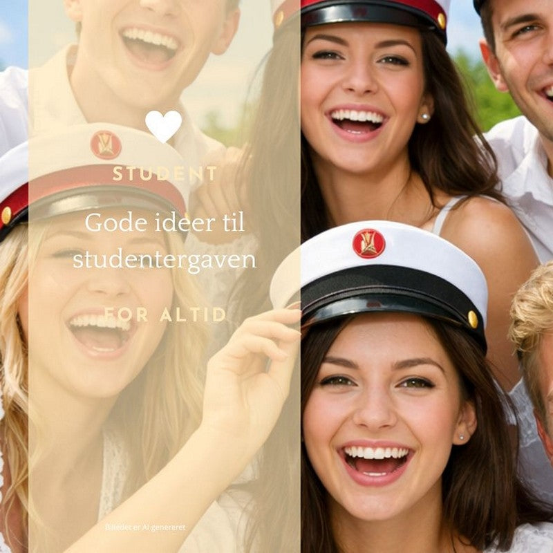 Smykker som studentergave til hende og ham