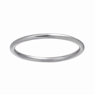 Nordahl Andersen Match Me UP52 ring i blank sølv – klassisk og enkel fingerring i tidløst design