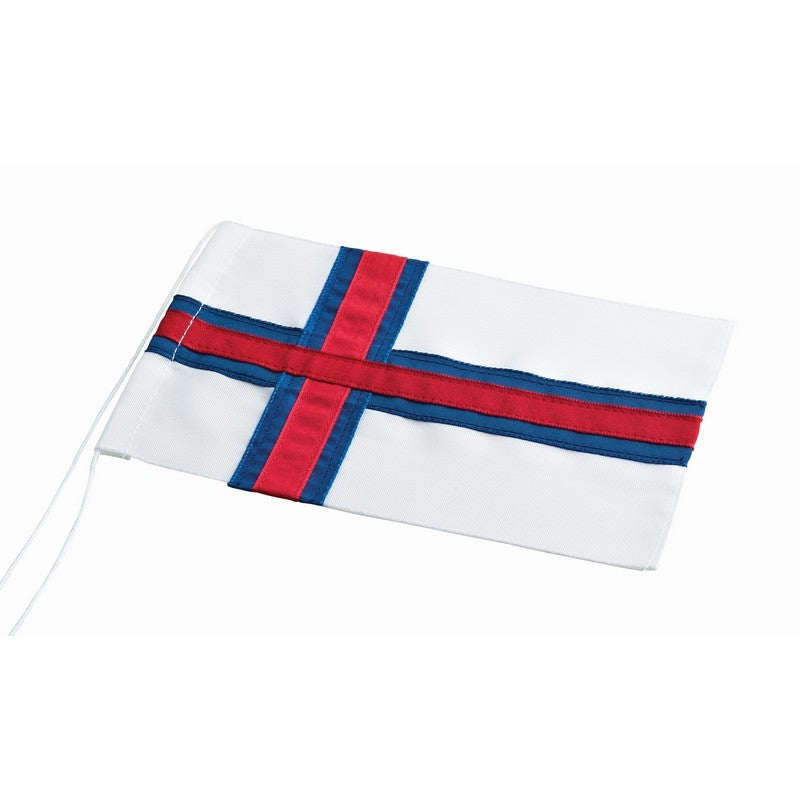 Nordahl Andersen bordflag i tekstil til fødselsdagsflag – nærbillede af detalje