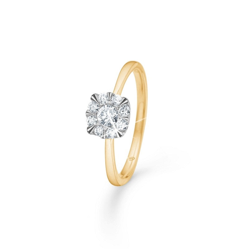 Mads Z Diamond Dream ring i 14 kt guld med 0,325 ct brillanter i hvidguld fatning