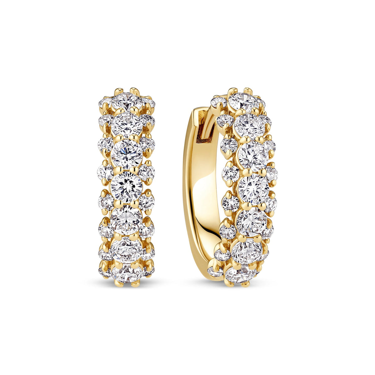 Sif Jakobs Fior Piccolo diamant hoops 0,88 ct i 14 kt guld
