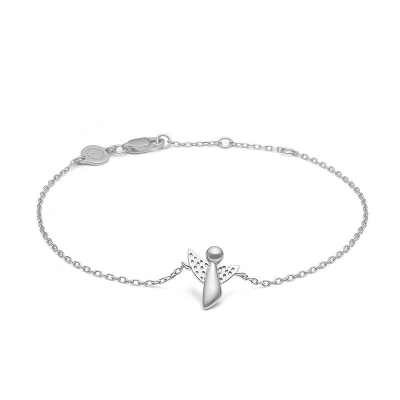 Mads Z ME & MY ANGEL armbånd i sterlingsølv – enkelt og tidløst design med justerbar længde