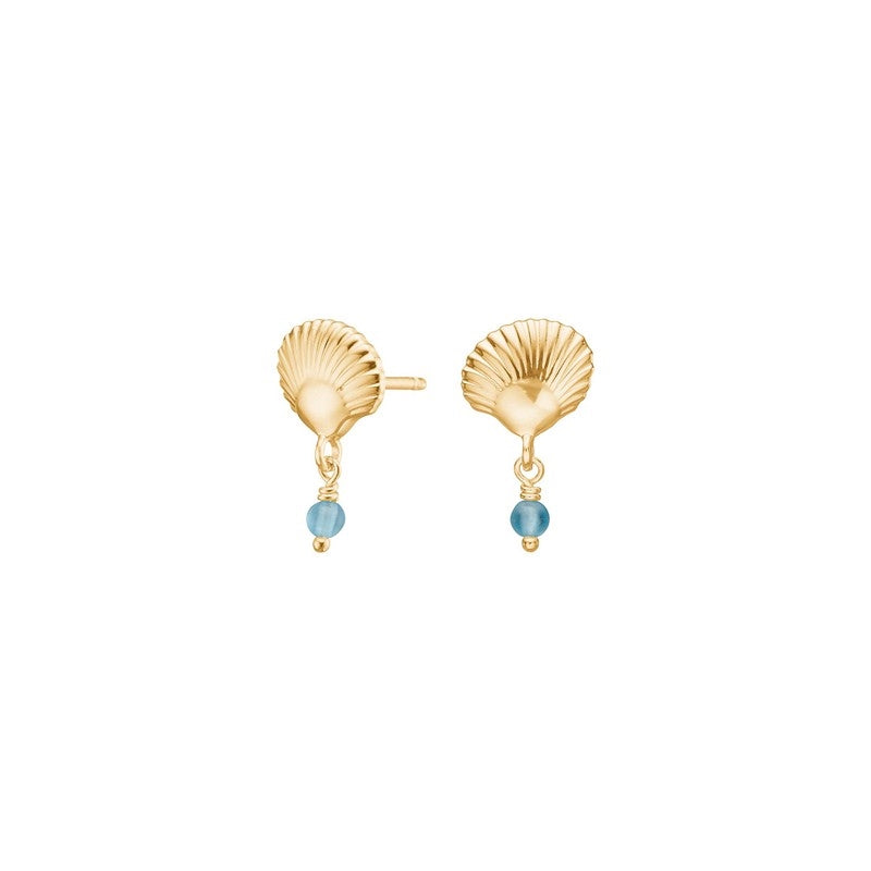 Nordahl Jewellery  Ørehængere forgyldt sølv SEASIDE52