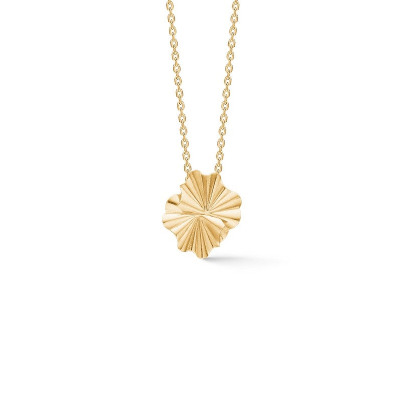Mads Z Amelia vedhæng i 8 karat guld med stilrent og moderne design, 12 mm