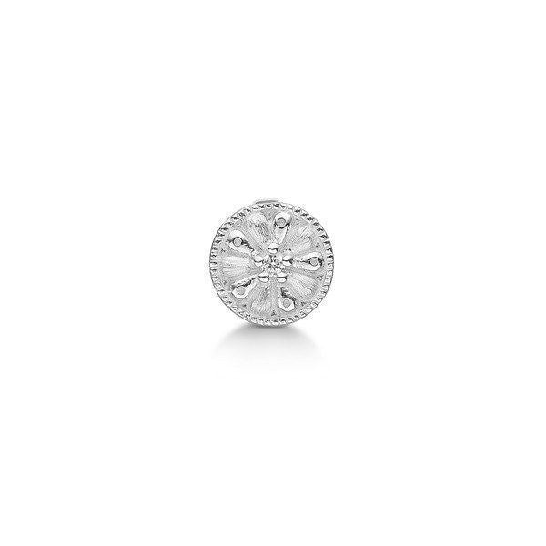 STORY by Kranz & Ziegler sølv charm med blomsterinspireret rosette-motiv til STORY-armbånd