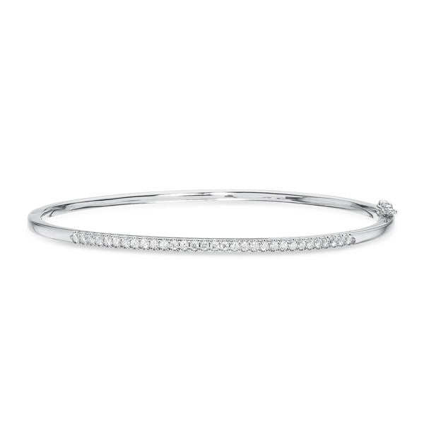 Scrouples Dazzling armring i 14 karat hvidguld med 31 brillantslebne diamanter, i alt 0,48 ct. W/SI