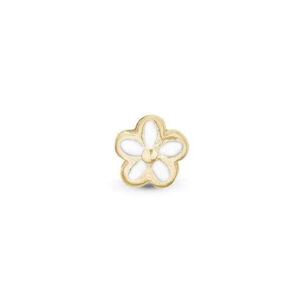 Christina Jewelry & Watches Flower charm i forgyldt sølv – blomsterformet element til Christina ur