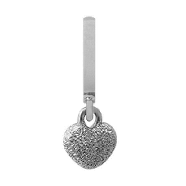 Christina Shine Love charm i sølv til læderarmbånd
