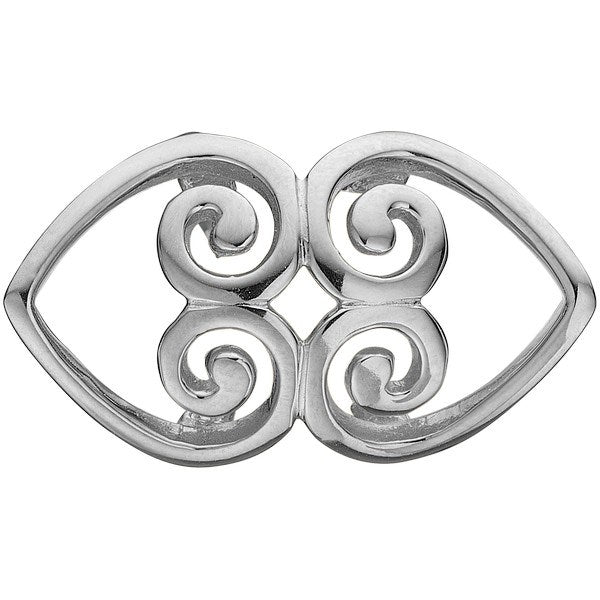 Christina Mother Earth charm i sølv til læderarmbånd