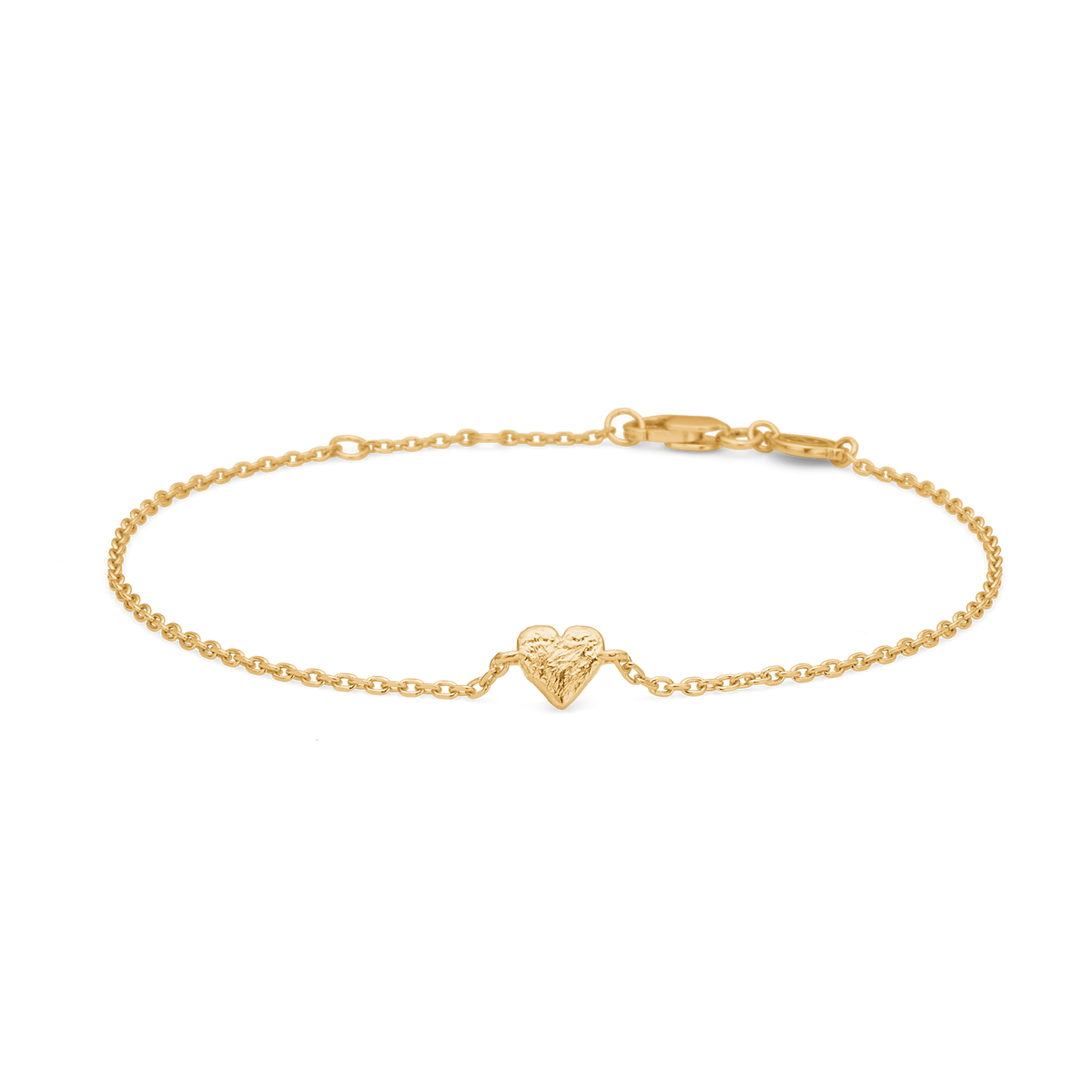 Amour Heart armbånd i forgyldt sølv, Studio Z