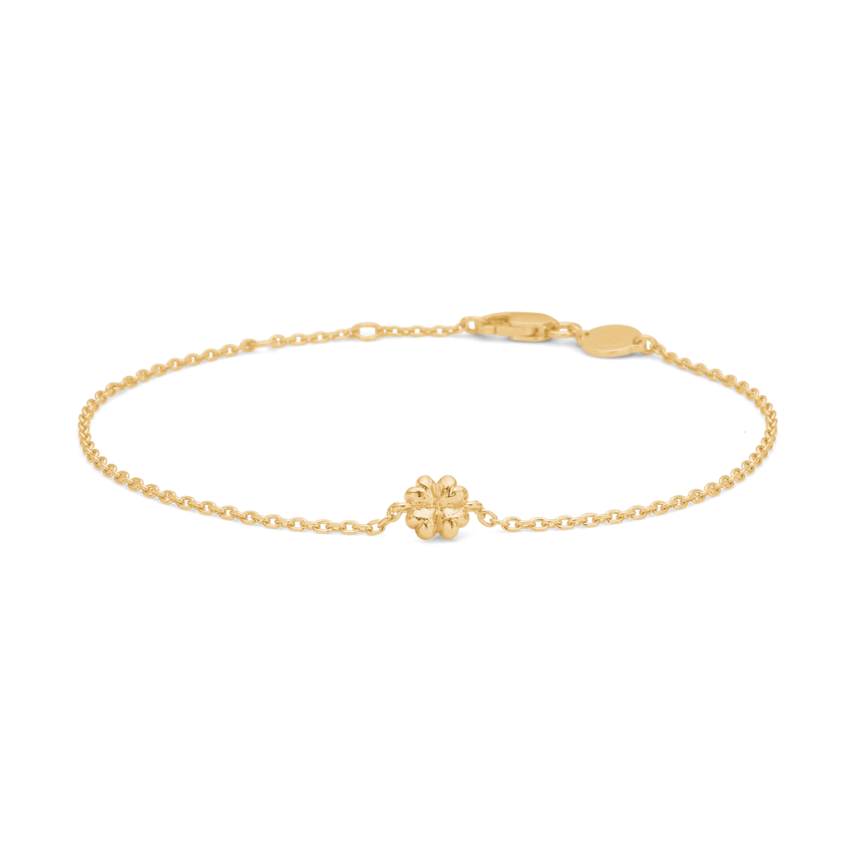 Serene Clover armbånd i forgyldt sølv, Studio Z