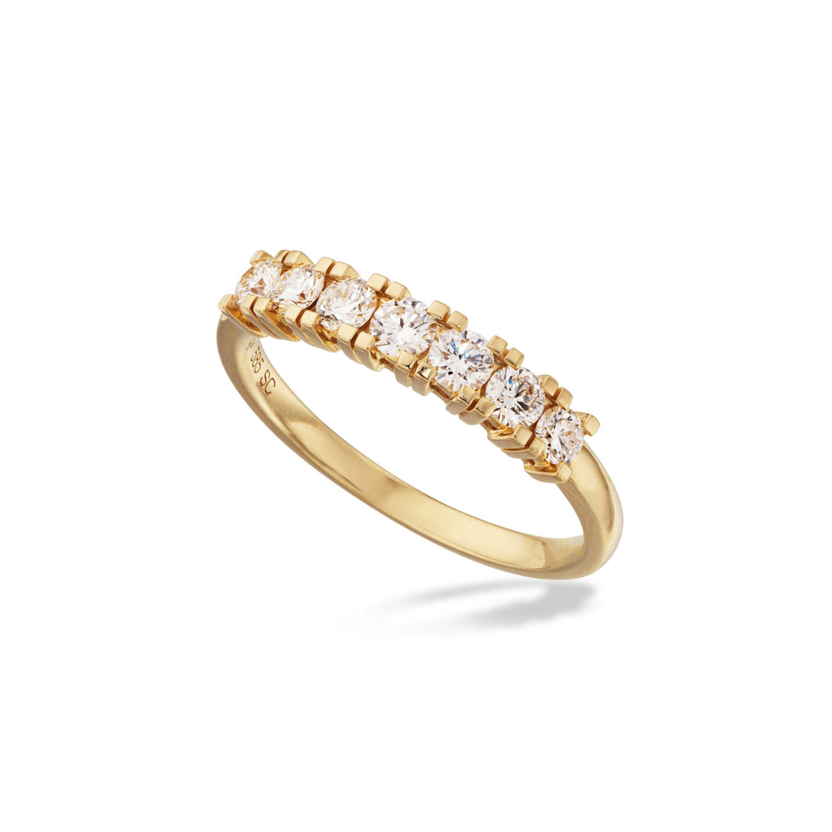 Kleopatra alliancering i 14 kt guld - 7345,7