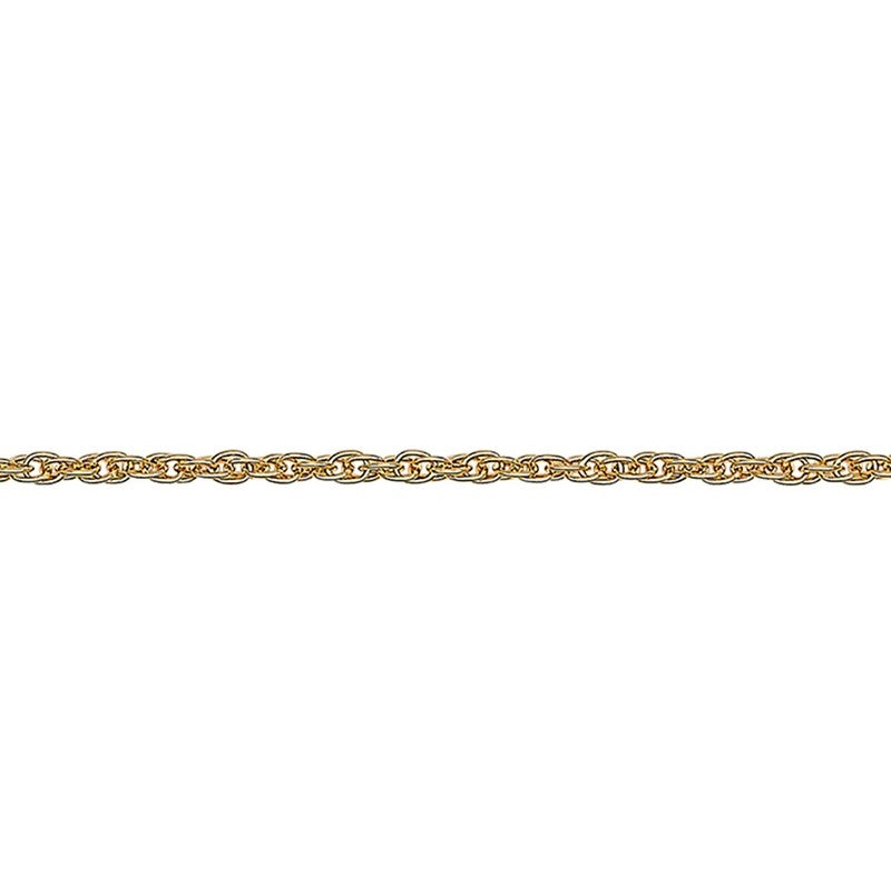 Siersbøl Cordel armbånd i 9 karat guld – set fra siden