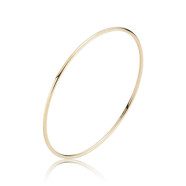 BNH massiv armring i 8 kt. rødguld med blankpoleret overflade og slank, minimalistisk design