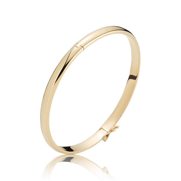 BNH klassisk armring i 8 karat guld – tidløst design i bredder fra 4 til 6 mm