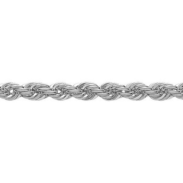BNH Cordel armbånd i sterling sølv med snoet mønster – set fra siden