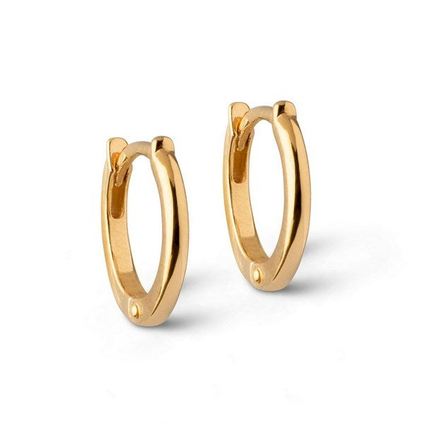 Enamel Copenhagen Classic Hoops creoler i 18 kt. forgyldt sølv, 8 mm