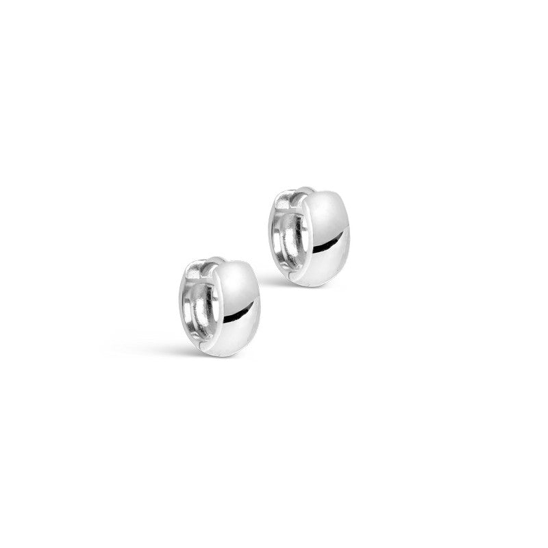 Enamel Copenhagen Classic Wide Hoops – brede creoler i sølv, 11 mm