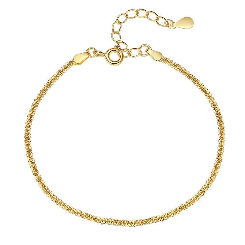 MerlePerle Calina armbånd i forgyldt sølv med 18 karat guldbelægning og smukt skandinavisk design