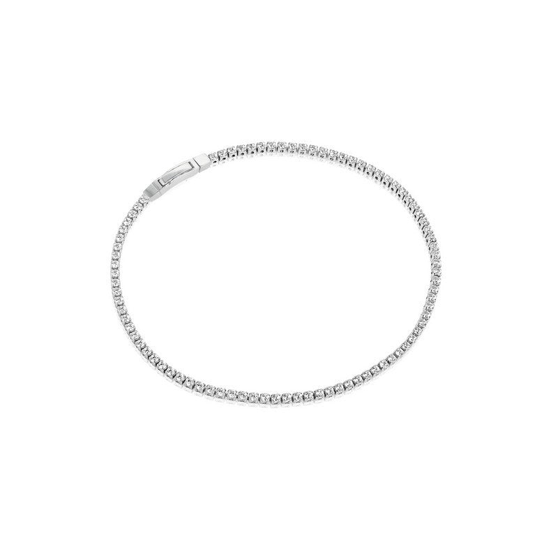 Sif Jakobs Jewellery Ellera tennisarmbånd i 925 sterlingsølv med funklende zirkoner