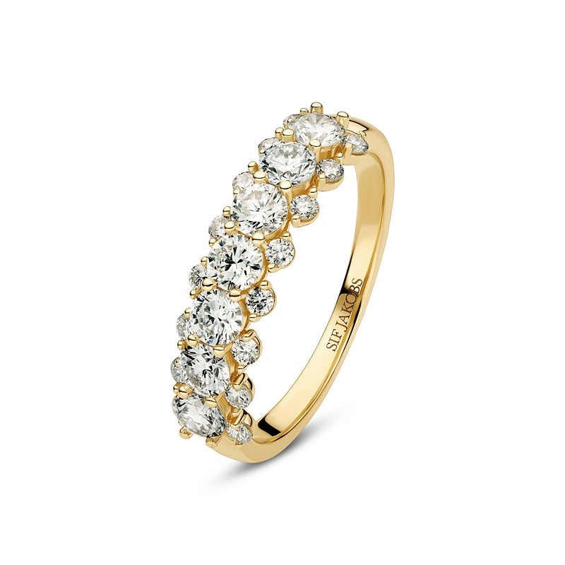 Sif Jakobs Jewellery Fior diamantring i 14 karat guld med 1,22 ct lab-grown diamanter