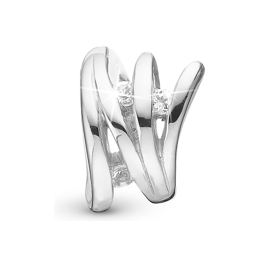 Christina Balance charm i sølv med topas til læderarmbånd
