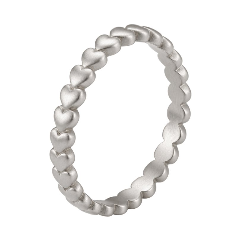 Christina Hearts ring i sølv