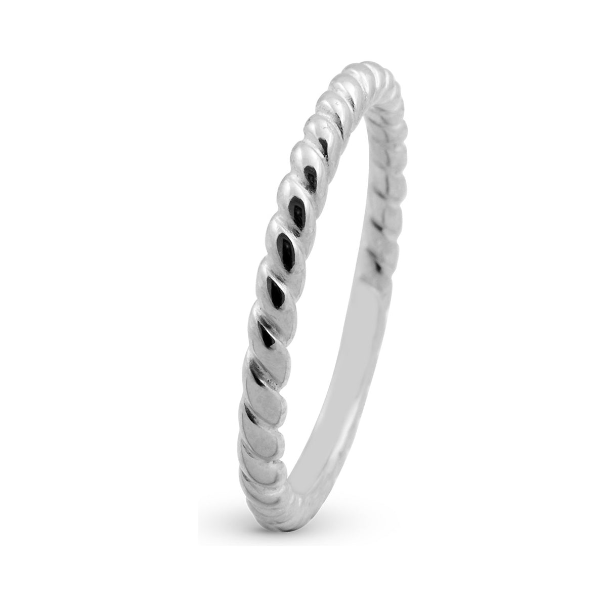 Christina Rope ring i sølv