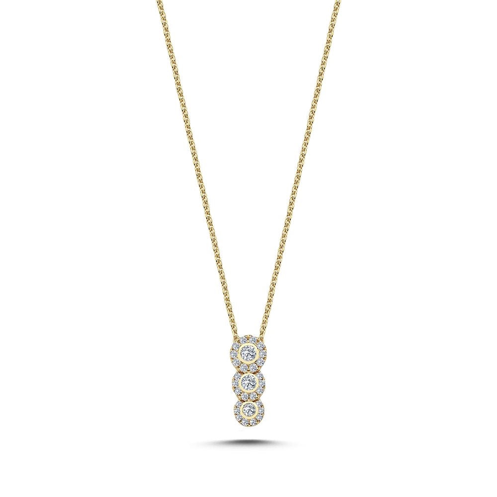 Duchess diamant vedhæng i 14 kt guld V2450 028