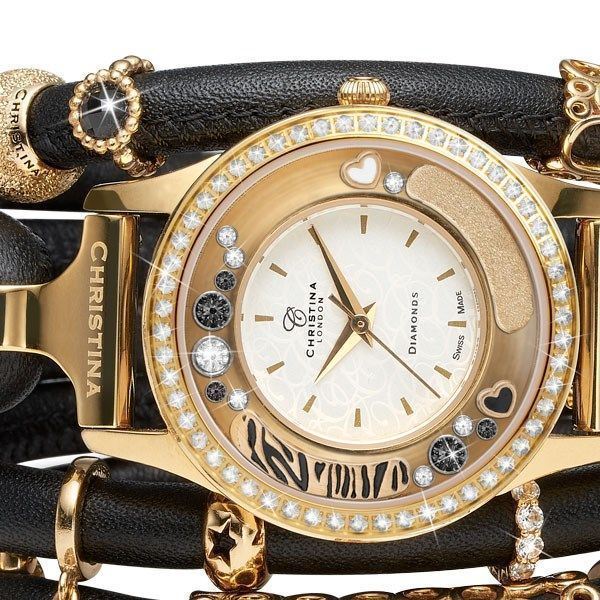 Christina Jewelry & Watches sommerfugl charm i sølv – set fra siden