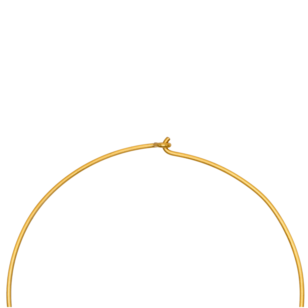 Jane Kønig Half Moon choker i forgyldt stål detaljebillede